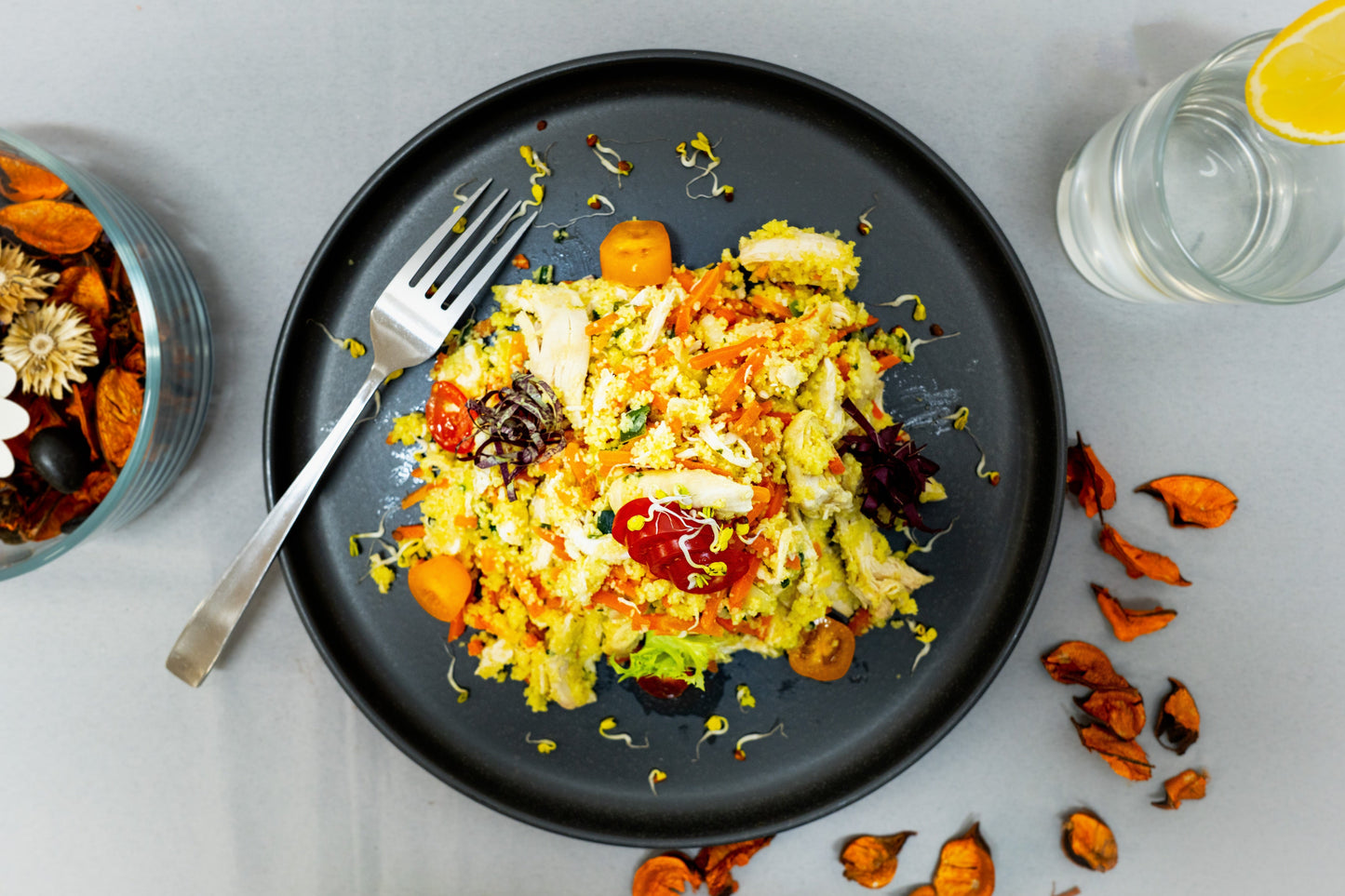 Salata od piletine s cous-cousom i vinaigrettom (Chef select by Danijel Biro)