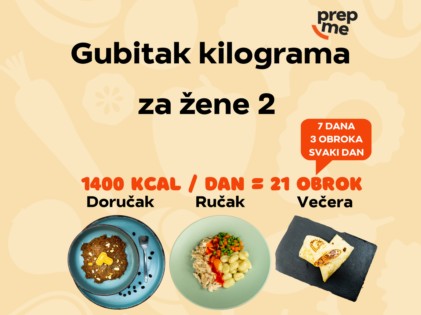 Gubitak kilograma za žene 2 - paket