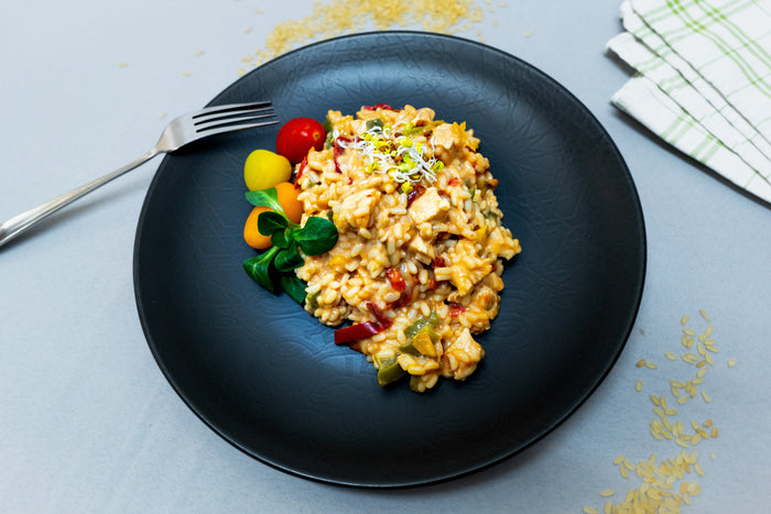 Risotto Napoletana s piletinom