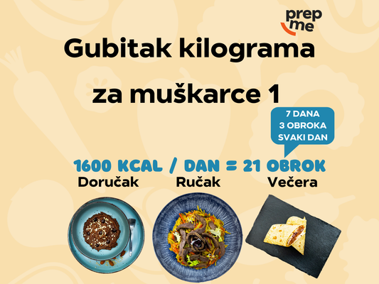 Gubitak kilograma za muškarce 1  - paket