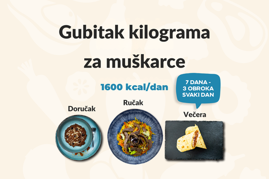 Gubitak kilograma za muškarce 1  - paket