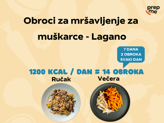 Obroci za mršavljenje za muškarce - Lagano