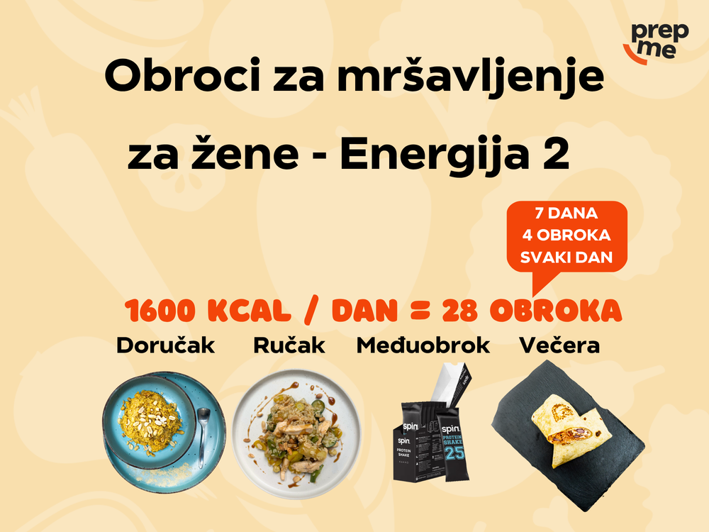 Obroci za mršavljenje za žene - Energija 2