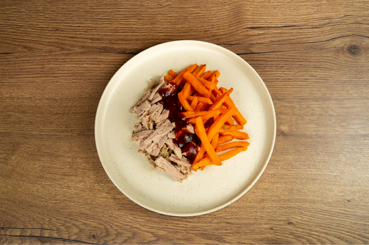 Pulled Pork s batatom u BBQ umaku