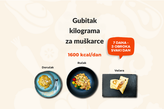Gubitak kilograma za muškarce - paket