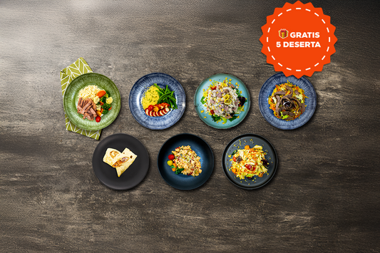 Tjedni paket  + GRATIS 5 DESERTA